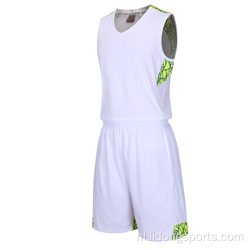 Lidong basketbaltanktop en basketbal shorts groothandel